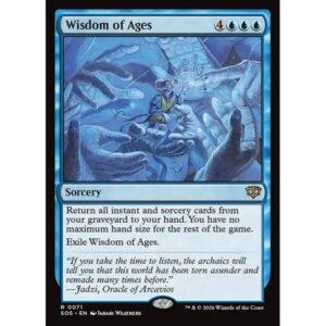 Secrets of Strixhaven - 71 - Wisdom of Ages - Rare - U - Non-foil (Front)