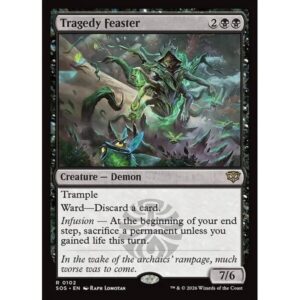 Secrets of Strixhaven - 102 - Tragedy Feaster - Rare - B - Non-foil (Front)