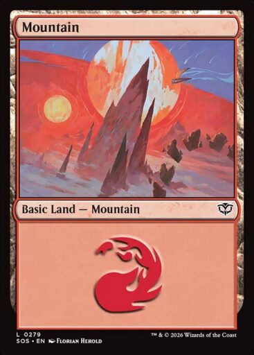Secrets of Strixhaven - 279 - Mountain - Common - C - Non-foil (Front)