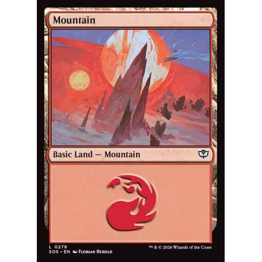 Secrets of Strixhaven - 279 - Mountain - Common - C - Non-foil (Front)