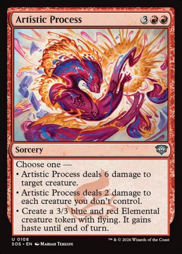 Secrets of Strixhaven - 108 - Artistic Process - Uncommon - R - Non-foil (Front)