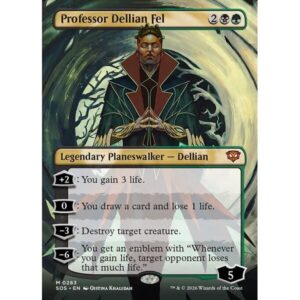 Secrets of Strixhaven - 283 - Professor Dellian Fel - Mythic - BG - Non-foil (Front)