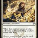 Secrets of Strixhaven - 11 - Eager Glyphmage - Common - W - Non-foil (Front)