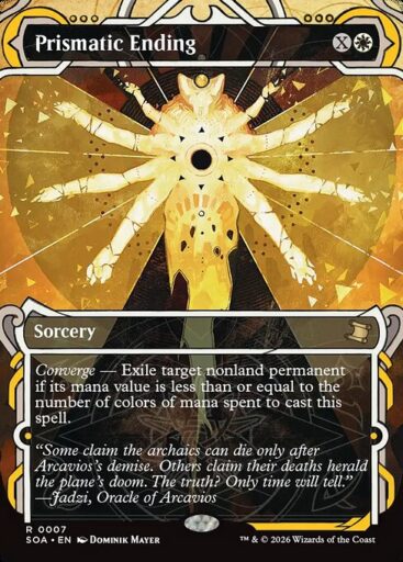 Secrets of Strixhaven Mystical Archive - 7 - Prismatic Ending - Rare - W - Non-foil (Front)