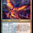 Secrets of Strixhaven - 185 - Elemental Mascot - Common - UR - Foil (Front)