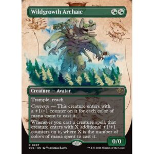 Secrets of Strixhaven - 297 - Wildgrowth Archaic - Rare - G - Foil (Front)