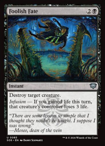 Secrets of Strixhaven - 83 - Foolish Fate - Uncommon - B - Non-foil (Front)