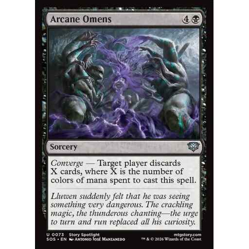 Secrets of Strixhaven - 73 - Arcane Omens - Uncommon - B - Non-foil (Front)