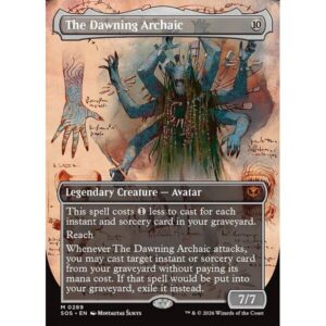 Secrets of Strixhaven - 289 - The Dawning Archaic - Mythic - C - Foil (Front)