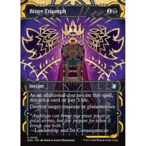 Secrets of Strixhaven Mystical Archive - 26 - Bitter Triumph - Uncommon - B - Non-foil (Front)