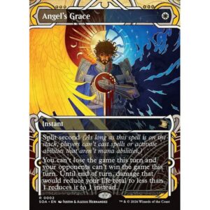 Secrets of Strixhaven Mystical Archive - 2 - Angel's Grace - Rare - W - Non-foil (Front)