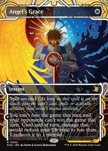 Secrets of Strixhaven Mystical Archive - 2 - Angel's Grace - Rare - W - Non-foil (Front)