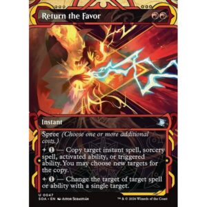 Secrets of Strixhaven Mystical Archive - 47 - Return the Favor - Uncommon - R - Non-foil (Front)