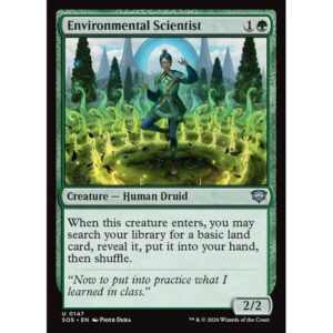 Secrets of Strixhaven - 147 - Environmental Scientist - Uncommon - G - Non-foil (Front)