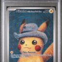 PSA 9 Mint - 2023 Pokemon Promo Pikachu with Grey Felt Hat