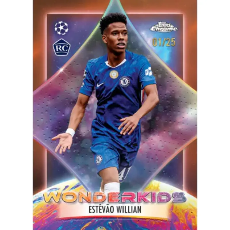 Topps Chrome UEFA Club Competitions Jumbo Box 2025/26 - Bilde 4