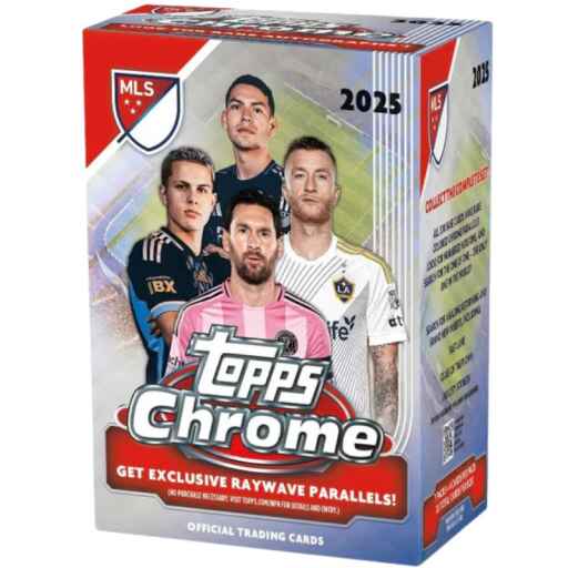 Topps Chrome MLS Soccer Value Box 2025