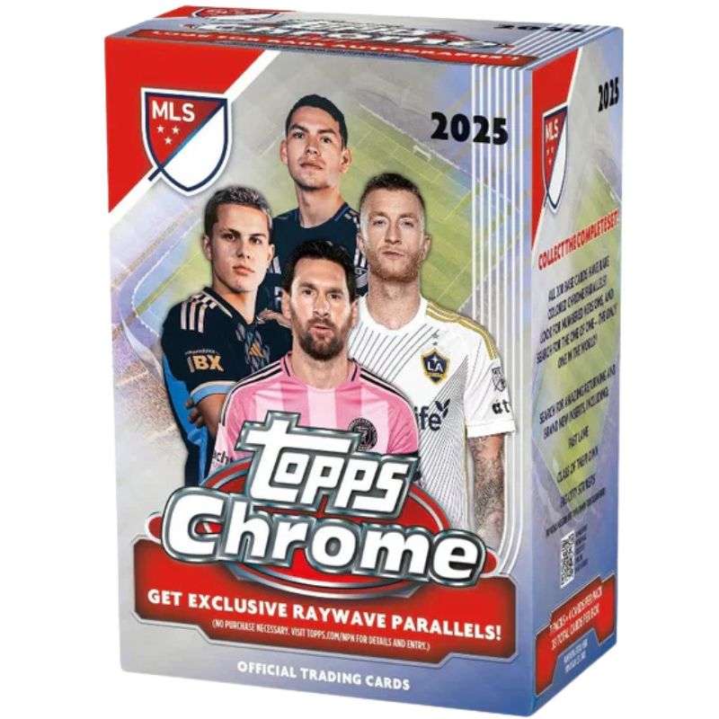 Topps Chrome MLS Soccer Value Box 2025