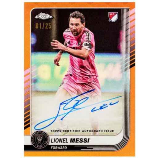 Alternative view of Topps Chrome MLS Soccer Value Box 2025