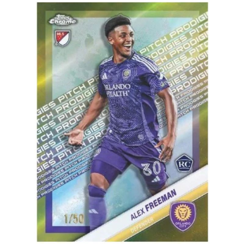 Topps Chrome MLS Soccer Value Box 2025 - Bilde 3