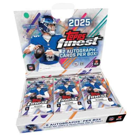 Topps Finest Football Hobby Box 2025