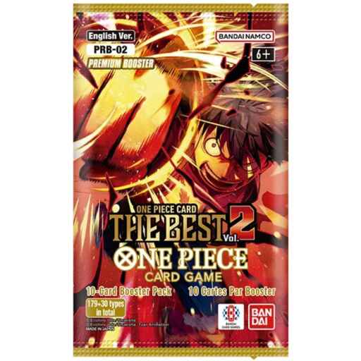 [Rip & Ship Exclusive] One Piece TCG PRB-02 The Best Vol 2 Premium Booster Pack
