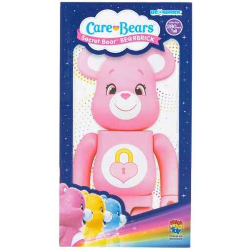 MEDICOM TOY x Care Bears Secret Bear BE@RBRICK figure 400% - Pink