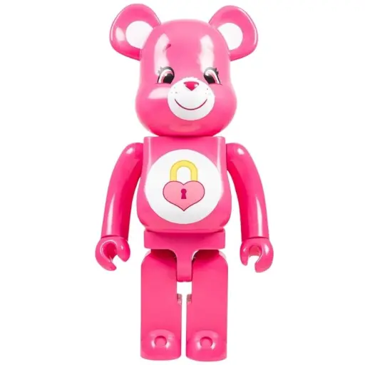 Alternative view of MEDICOM TOY x Care Bears Secret Bear BE@RBRICK figure 400% - Pink