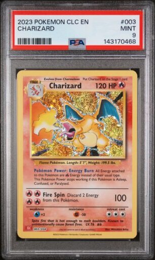 PSA 9 Mint - 2023 Pokemon Trading Card Game Classic Charizard Holo #3