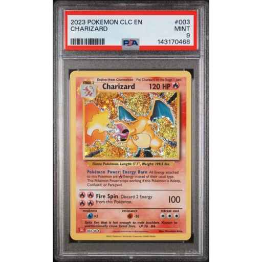 PSA 9 Mint - 2023 Pokemon Trading Card Game Classic Charizard Holo #3