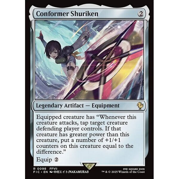 Final Fantasy Commander - 98 - Conformer Shuriken - Rare - C - Non-foil (Front)
