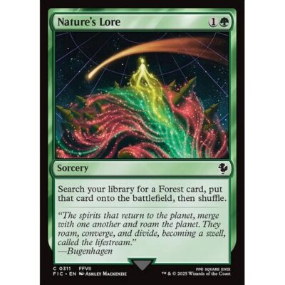 Final Fantasy Commander - 311 - Nature's Lore - Common - G - Non-foil (Front)