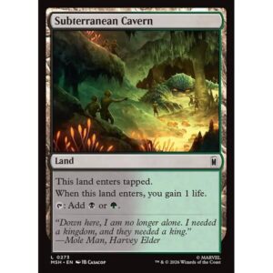 Marvel Super Heroes - 273 - Subterranean Cavern - Common - C - Foil (Front)