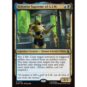 Marvel Super Heroes - 225 - Scientist Supreme of A.I.M. - Rare - UB - Non-foil (Front)