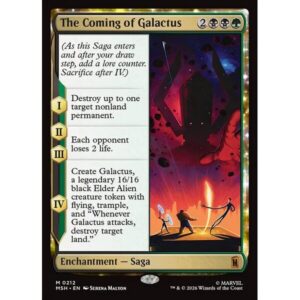 Marvel Super Heroes - 212 - The Coming of Galactus - Mythic - BG - Non-foil (Front)