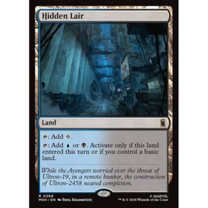 Marvel Super Heroes - 269 - Hidden Lair - Rare - C - Non-foil (Front)