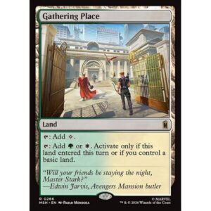 Marvel Super Heroes - 266 - Gathering Place - Rare - C - Non-foil (Front)