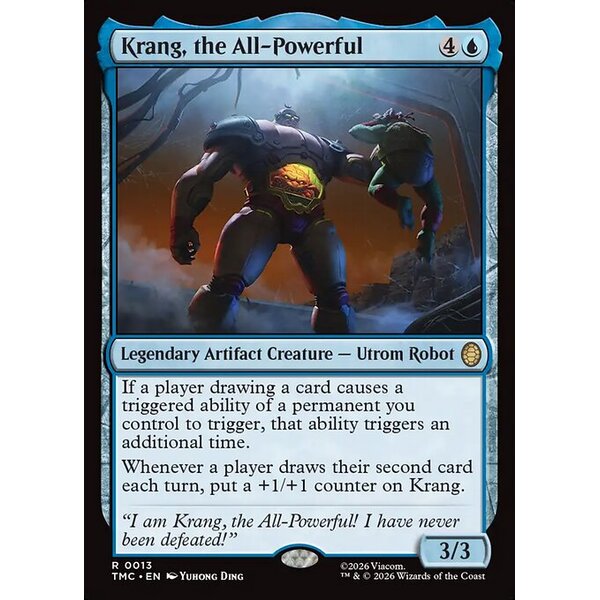Teenage Mutant Ninja Turtles Eternal - 13 - Krang, the All-Powerful - Rare - U - Non-foil (Front)