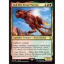 Final Fantasy Commander - 91 - Red XIII, Proud Warrior - Rare - RG - Non-foil (Front)