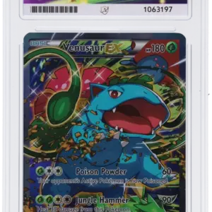 ACE 5 Excellent - 2016 Pokemon Black Star Promo Venusaur EX #XY123
