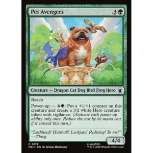 Marvel Super Heroes - 178 - Pet Avengers - Common - G - Foil (Front)