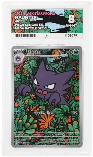 ACE 8 Near Mint-Mint - 2025 Pokemon Black Star Promo Haunter #027