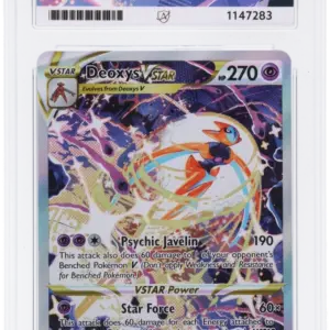 ACE 9 MINT - 2023 Pokemon Crown Zenith Deoxys Vstar #GG46/GG70
