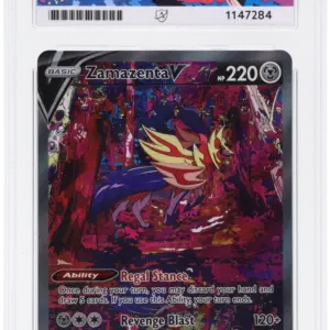ACE 9 MINT - 2023 Pokemon Crown Zenith Zamazenta V #GG54/GG70