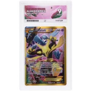ACE 9 MINT - 2016 Pokemon Fates Collide Alakazam Ex #125/124