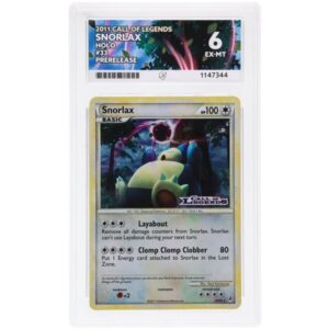 ACE Poor - 2011 Pokemon Call of Legends Snorlax #33/95