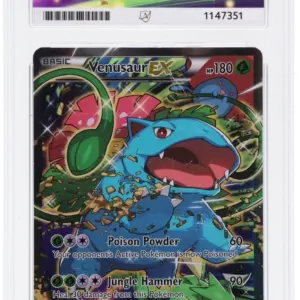 ACE 3 Good - 2016 Pokemon Black Star Promo Venusaur Ex #XY123
