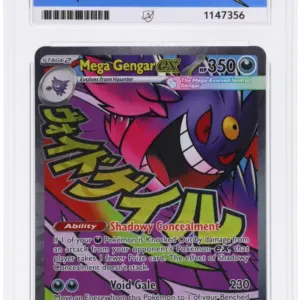 ACE 10 GEM MINT - 2026 Pokemon Ascended Heroes Mega Gengar Ex #269/217