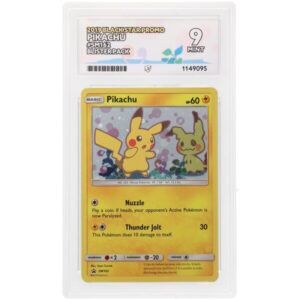 ACE 9 MINT - 2019 Pokemon Black Star Promo Pikachu #SM162