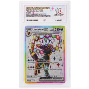 ACE 10 GEM MINT - 2025 Pokemon Black Star Promo Umbreon Ex #176